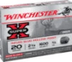 Winchester Ammo X20RSM5 Super X  20Gauge 2 75  3 4oz Rifled Slug Shot 5 Per Box 50 Case