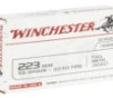 Winchester Ammo W223K USA  223 Rem 55 gr Full Metal Jacket  FMJ  20 Bx 50 Cs
