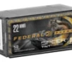 Federal P765 Premium V- Shok 22 Mag 30 gr Speer TNT Hollow Point  HP  50 Bx  60 Cs