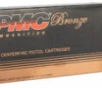 PMC 45B Bronze  45 ACP 185 gr Jacketed Hollow Point  JHP  50 Bx  20 Cs