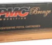 PMC 9B Bronze  9mm Luger 115 gr Jacketed Hollow Point  JHP  50 Bx  20 Cs