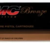 PMC 40D Bronze  40 S W 165 gr Full Metal Jacket  FMJ  50 Bx  20 Cs