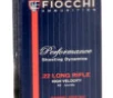 Fiocchi 22FHVCRN Shooting Dynamics Field Box 22 LR 40 gr Copper-Plated Solid Point 50 Bx  100 Cs