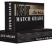 Nosler 60052 Match Grade  308 Win 155 gr Custom Competition 20 Bx  10 Cs