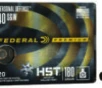 Federal P40HST1S Premium Personal Defense 40 S W 180 gr HST Jacketed Hollow Point 20 Bx  10 Cs