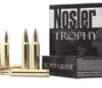 Nosler 60108 Trophy Grade Long Range 7mm Rem Mag 168 gr AccuBond Long Range 20 Bx  10 Cs