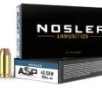 Nosler 51181 Assured Stopping Power  40 S W 150 gr 1110 fps Jacketed Hollow Point  JHP  50 Bx 10 Cs
