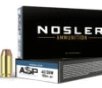 Nosler 51212 Assured Stopping Power  40 S W 180 gr Jacketed Hollow Point  JHP  50 Per Box 10 Cs