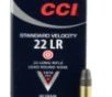 CCI 0035 Standard Velocity  22 LR 40 gr Lead Round Nose  LRN  50 Bx  100 Cs