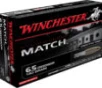 Winchester Ammo S65CM Match  6 5 Creedmoor 140 gr Sierra MatchKing Hollow Point Boat-Tail 20 Bx  10 Cs
