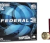 Federal TGL128 Top Gun  12 Gauge 2 75  1 1 8 oz 8 Shot 25 Per Box  10 Cs