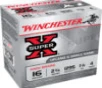 Winchester Ammo X16H4 Super X High Brass 16 Gauge 2 75  1 1 8 oz 4 Shot 25 Bx  10 Cs