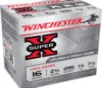 Winchester Ammo X16H7 Super X High Brass 16 Gauge 2 75  1 1 8 oz 7 5 Shot 25 Bx  10 Cs
