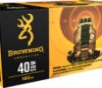 Browning Ammo B191800404 Training   Practice  40 S W 165 gr Full Metal Jacket  FMJ  100 Bx  5 Cs  Value Pack 