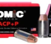 Atomic 00433 Pistol  45 ACP  P 230 gr Bonded Match Hollow Point 50 Bx  10 Cs