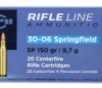 PPU PP30061 Standard Rifle  30-06 Springfield 150 gr Soft Point  SP  20 Bx  10 Cs