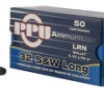 PPU PPH32SW Handgun  32 S W Long 98 gr Lead Round Nose  LRN  50 Bx  10 Cs