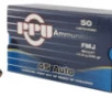 PPU PPH45F Handgun  45 ACP 230 gr Full Metal Jacket  FMJ  50 Bx  10 Cs
