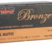 PMC 25A Bronze  25 ACP 50 gr Full Metal Jacket  FMJ  50 Bx  20 Cs