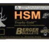 HSM 65CRD130VLD Trophy Gold  6 5 Creedmoor 130 gr Match Hunting Very Low Drag 20 Bx  10 Cs