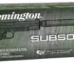 Remington Ammunition 28428 Subsonic  45 ACP 230 gr 830 fps Flat Nose Enclosed Base  FNEB  50 Bx 10 Cs