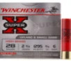 Winchester Ammo X286 Super X High Brass 28 Gauge 2 75  3 4 oz 6 Shot 25 Bx  10 Cs