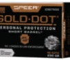 Speer Ammo 23975GD Gold Dot Personal Protection 45 ACP 230 gr Hollow Point  HP  20 Bx  10 Cs