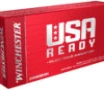 Winchester Ammo RED40 USA Ready  40 S W 165 gr Full Metal Jacket Flat Nose  FMJFN  50 Bx 10 Cs