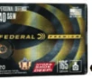 Federal P40HSD1 Premium Personal Defense 40 S W 165 gr Hydra-Shok Deep Hollow Point 20 Per Box 10 Cs