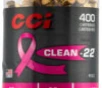 CCI 955CC Clean-22 Rimfire 22 LR 40 gr Lead Round Nose 400 Per Box  8 Case