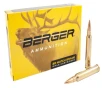 Berger Bullets 70020 Classic Hunter  300 Win Mag 185 gr 3079 fps Hybrid Boat-Tail  HBT  20 Bx 10 Cs