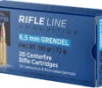 PPU PP6GH Standard Rifle  6 5 Grendel 120 gr Hollow Point Boat Tail  HPBT  20 Bx  25 Cs