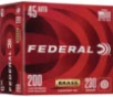 Federal WM52332 Champion Training 45 ACP 230 gr Full Metal Jacket  FMJ  200 Bx  5 Cs
