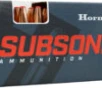 Hornady 91369 Subsonic Target Varmint 40 S W 180 gr Hornady XTP Subsonic  XTPSUB  20 Per Box  10 Cs