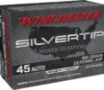 Winchester Ammo W45AST Super-X  45 ACP 185 gr Silvertip Hollow Point 20 Bx  10 Cs