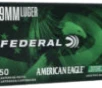 Federal AE9LF1 American Eagle  9mm Luger 70 gr 50 Bx  10 Cs