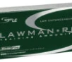 Speer Ammo 53395 Lawman RHT 45 ACP 155 gr Frangible 50 Bx  20 Cs