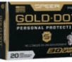 Speer 24261GD Gold Dot Personal Protection 30 Super Carry 115 gr 1150 fps Hollow Point  HP  20 Bx 10 Cs