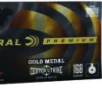 Federal GM308OTM1 Gold Medal Premium 308 Cal 168 gr Open Tip Match  OTM  20 Per Box  10 Cs