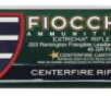 Fiocchi 223FRANG Extrema  223 Rem 45 gr Lead Free Frangible 50 Bx  20 Cs