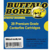 Buffalo Bore Ammunition 21B20 Heavy Strickly Business 10mm Auto 180 gr Jacketed Hollow Point  JHP  20 Per Box  12 Cs