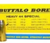 Buffalo Bore Ammunition 14C20 Heavy  44 S W Spl 190 gr Soft Cast Hollow Point 20 Bx  12 Cs