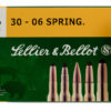 Sellier   Bellot SB3006C Rifle  30-06Springfield 150gr Soft Point Cut Through Edge 20 Per Box 20 Case