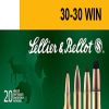 Sellier   Bellot SB3030A Rifle  30-30Win 150gr Soft Point 20 Per Box 25 Case FREE SHIPPING on  750 