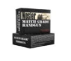 Nosler 51278 Match Grade  45 ACP 185 gr Jacketed Hollow Point  JHP  20 Bx  20 Cs