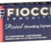 Fiocchi 38SA Range Dynamics  38Super 129gr Full Metal Jacket 50 Per Box 20 Case