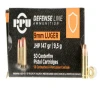 PPU PPD92 Defense  9mm Luger 147 gr Jacketed Hollow Point  JHP  50 Bx  20 Cs