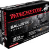 Winchester Ammo SBST308 Ballistic Silvertip  308Win 150gr Rapid Controlled Expansion Polymer Tip 20 Per Box 10 Case FREE SHIPPING on  750 