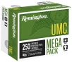 Remington Ammunition 23777 UMC Mega Pack 9mmLuger 115gr Full Metal Jacket 250 Per Box 4 Case