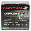Winchester Ammo XSM2033 Drylock Super Steel Magnum 20 Gauge 3  1 oz 3 Shot 25 Bx  10 Cs